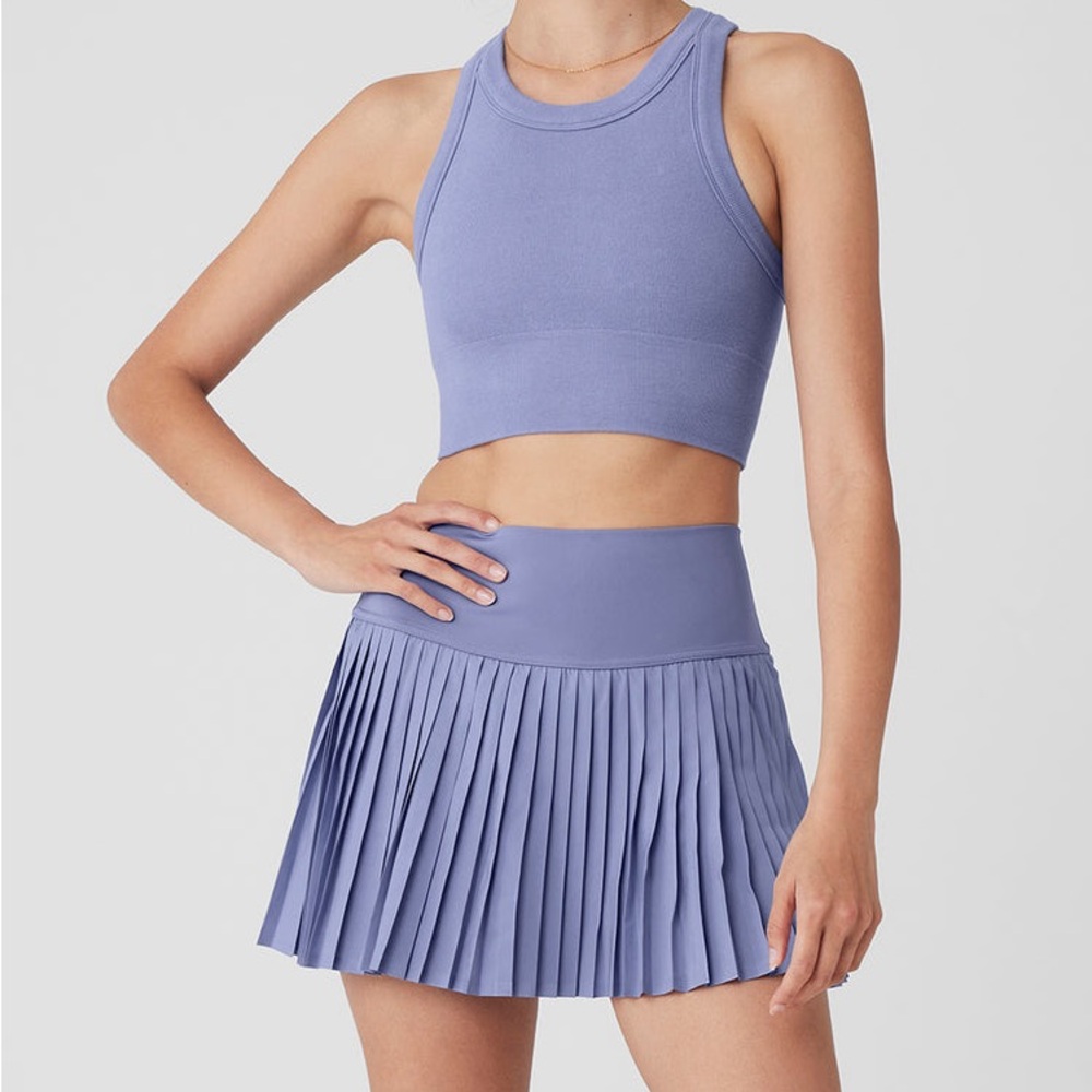 All Seamless Delight High Neck Crop Top